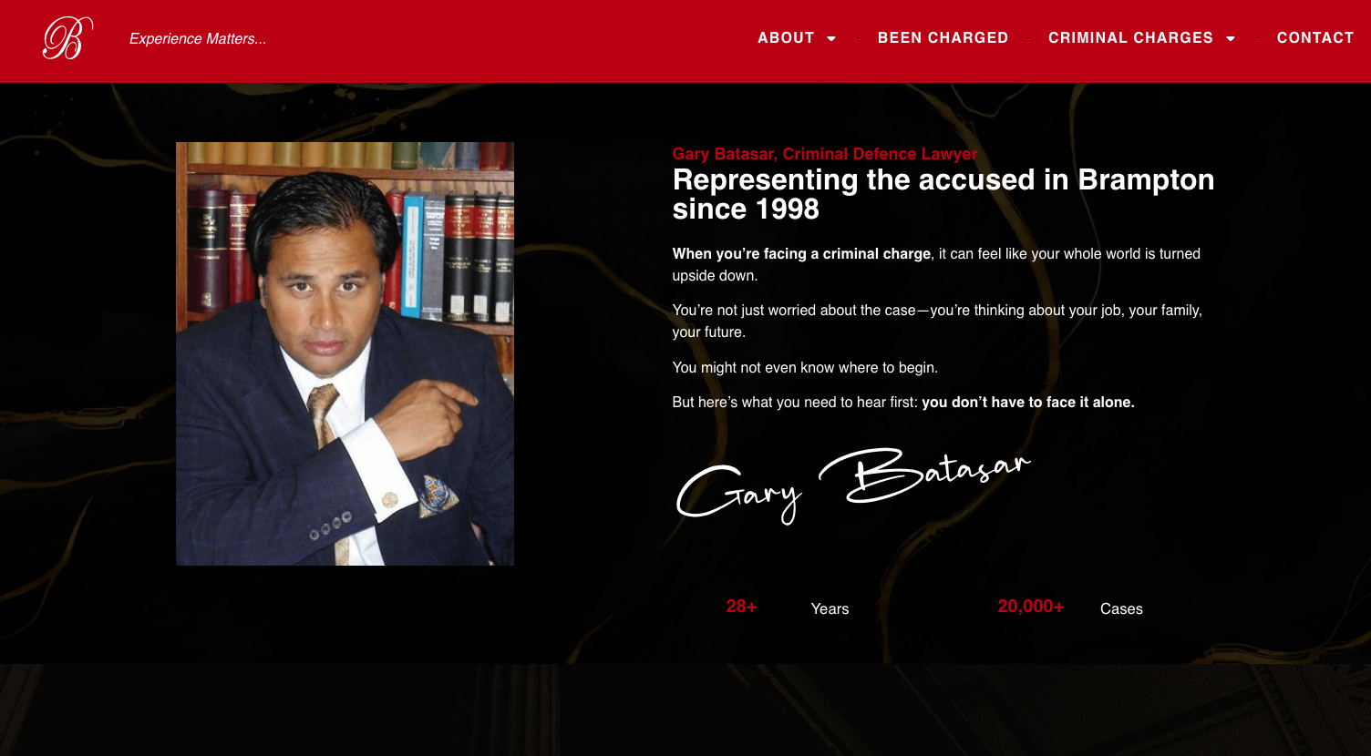 Gary Batasar, Criminal Lawyer Batasar Law | Criminal Lawyer Brampton